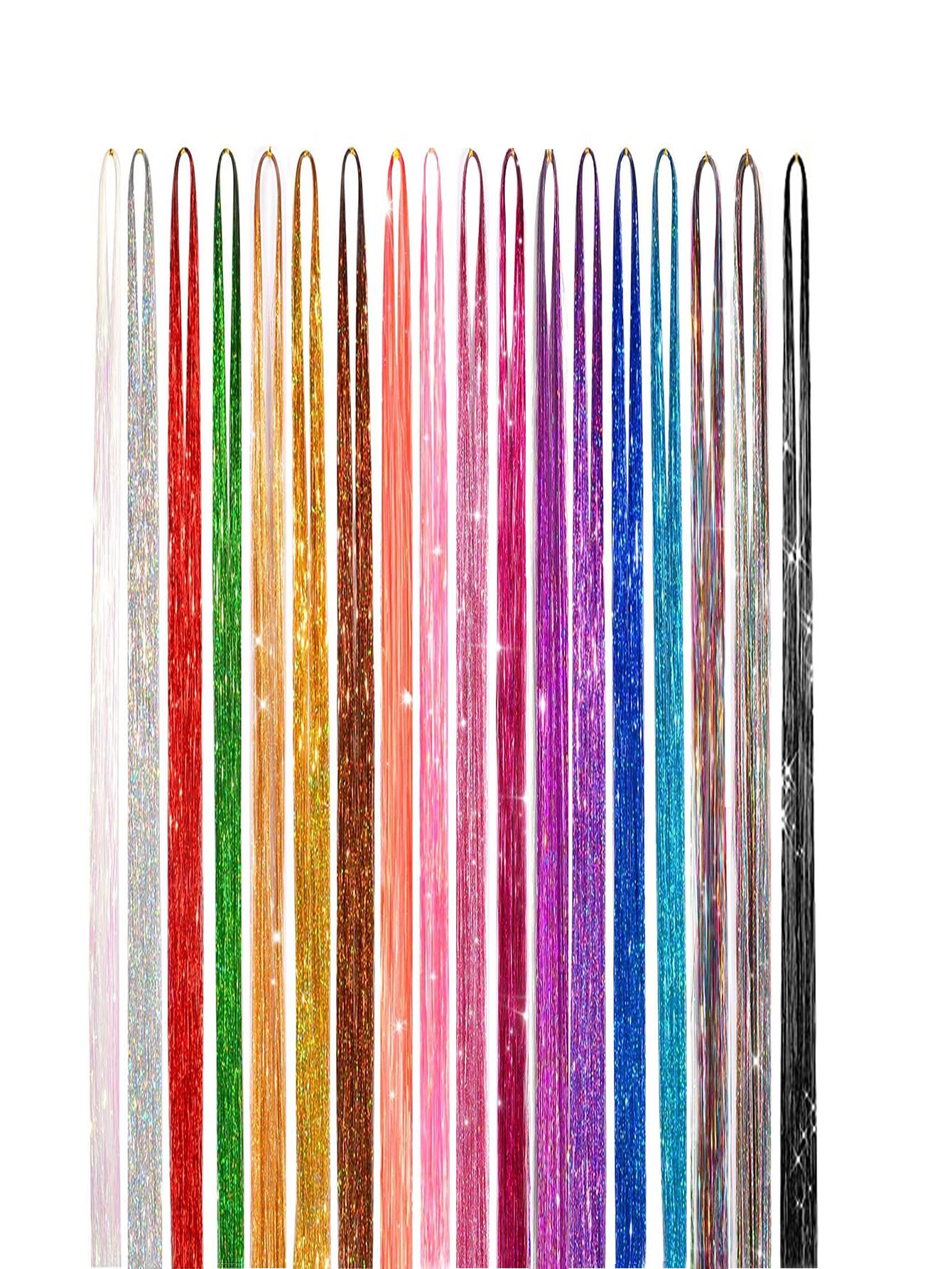 18pcs Sparkle Hair Extension Kit