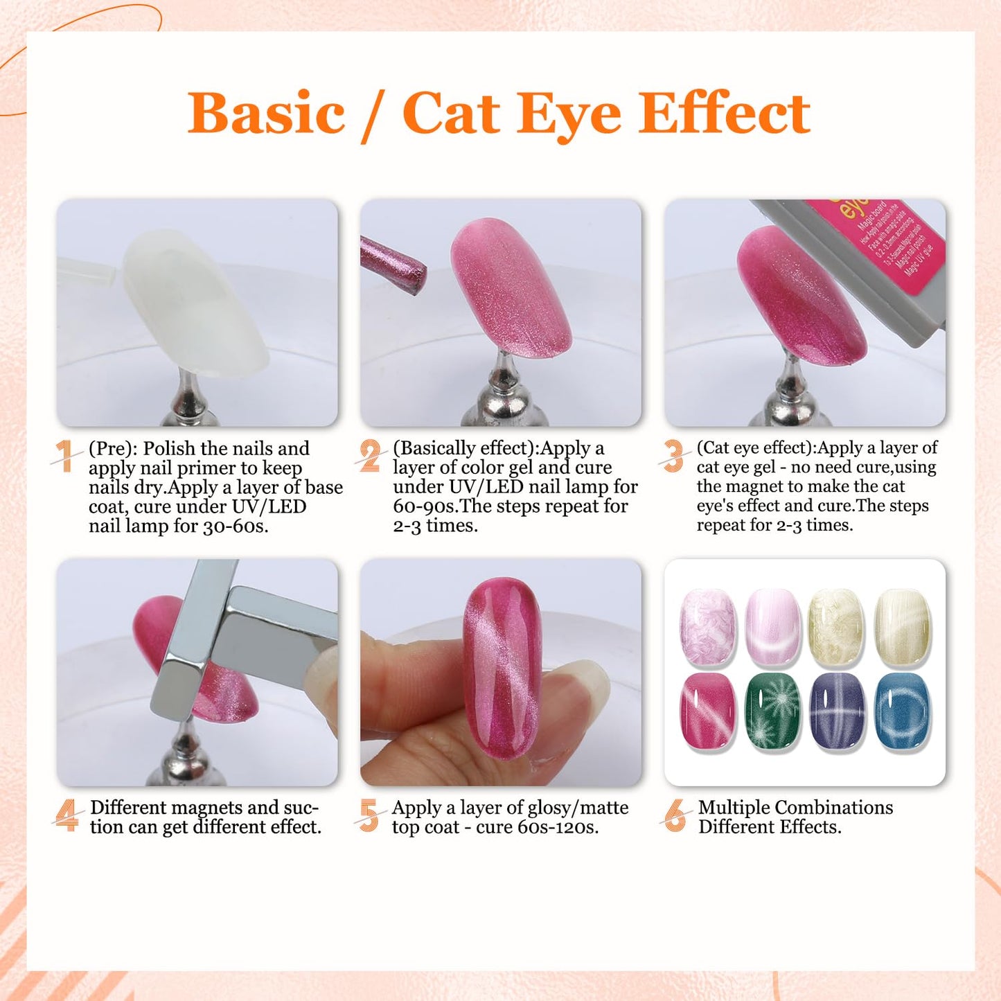 Gel Nail Polish Kit (27 Pcs)