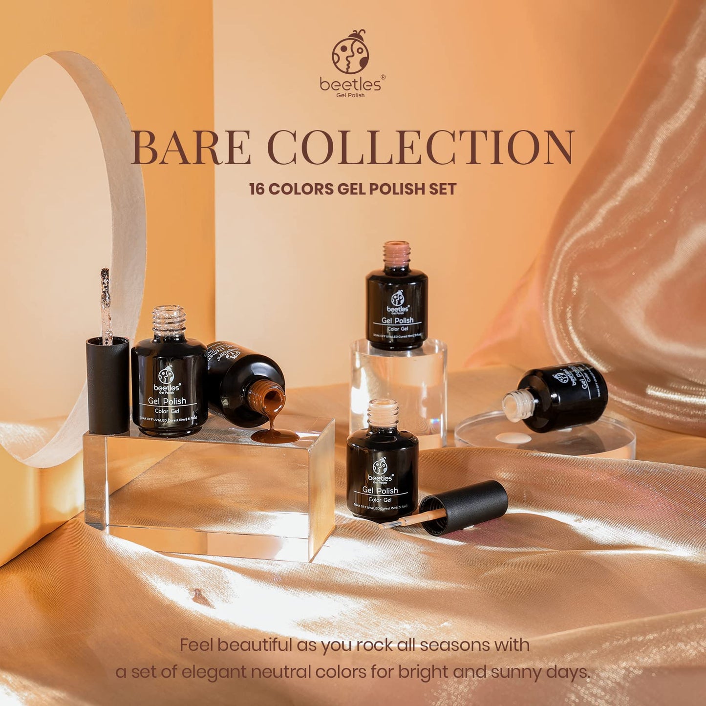 Gel Nail Polish Set (16 PCS) (15ml)