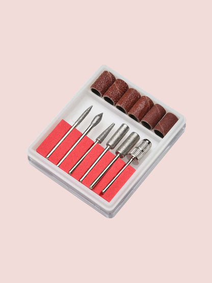 Nail Drill Bits Set, 12pcS