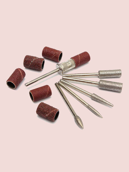 Nail Drill Bits Set, 12pcS