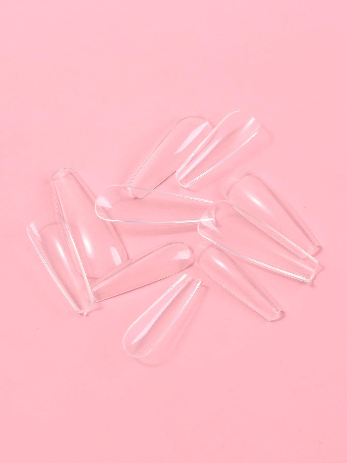 400pcs Long Coffin Fake Nail Press On Nails