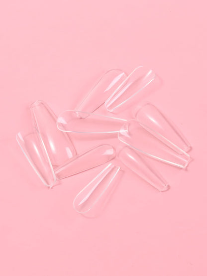 400pcs Long Coffin Fake Nail Press On Nails