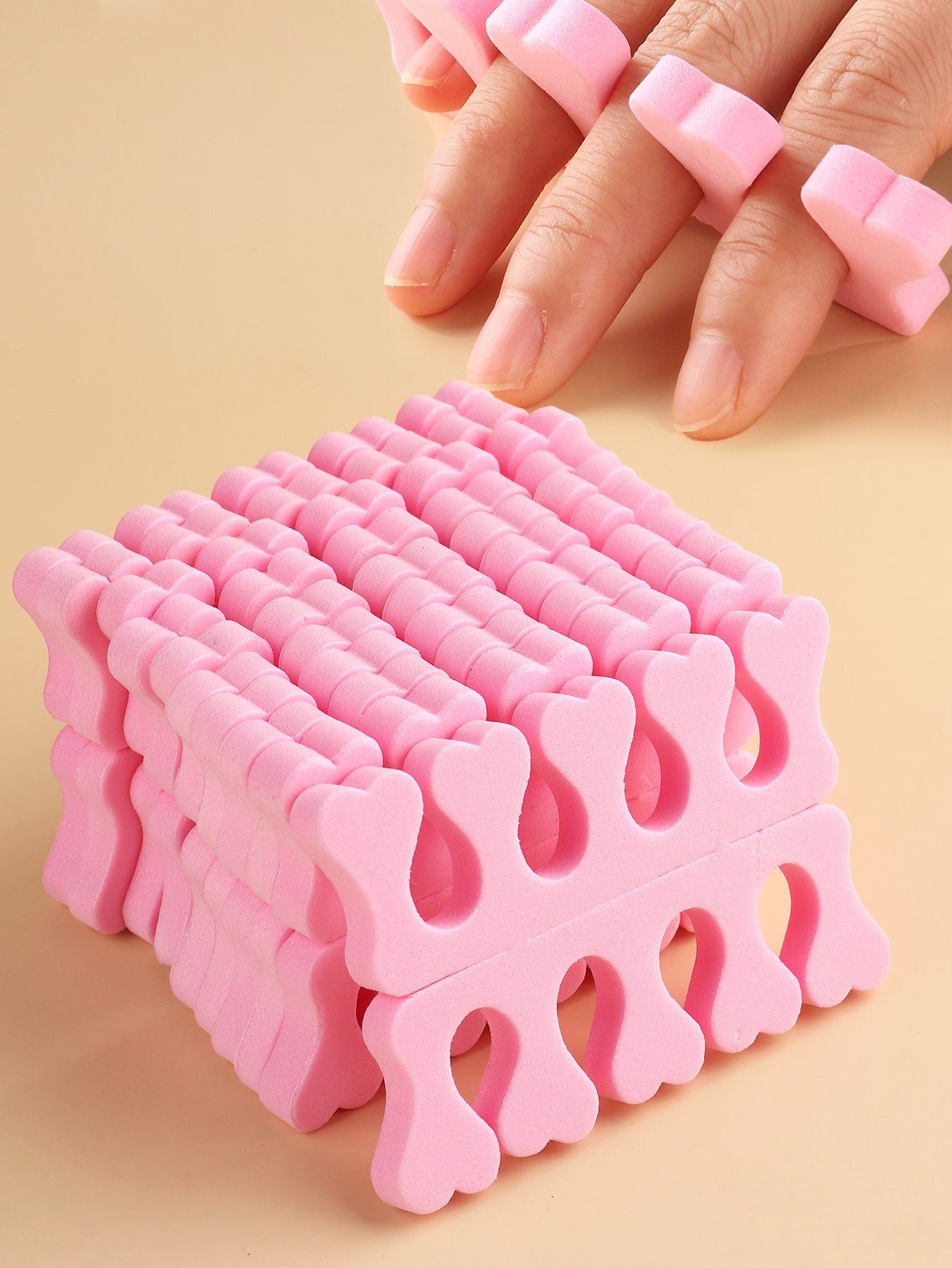 20pcs Pink Finger Splitter