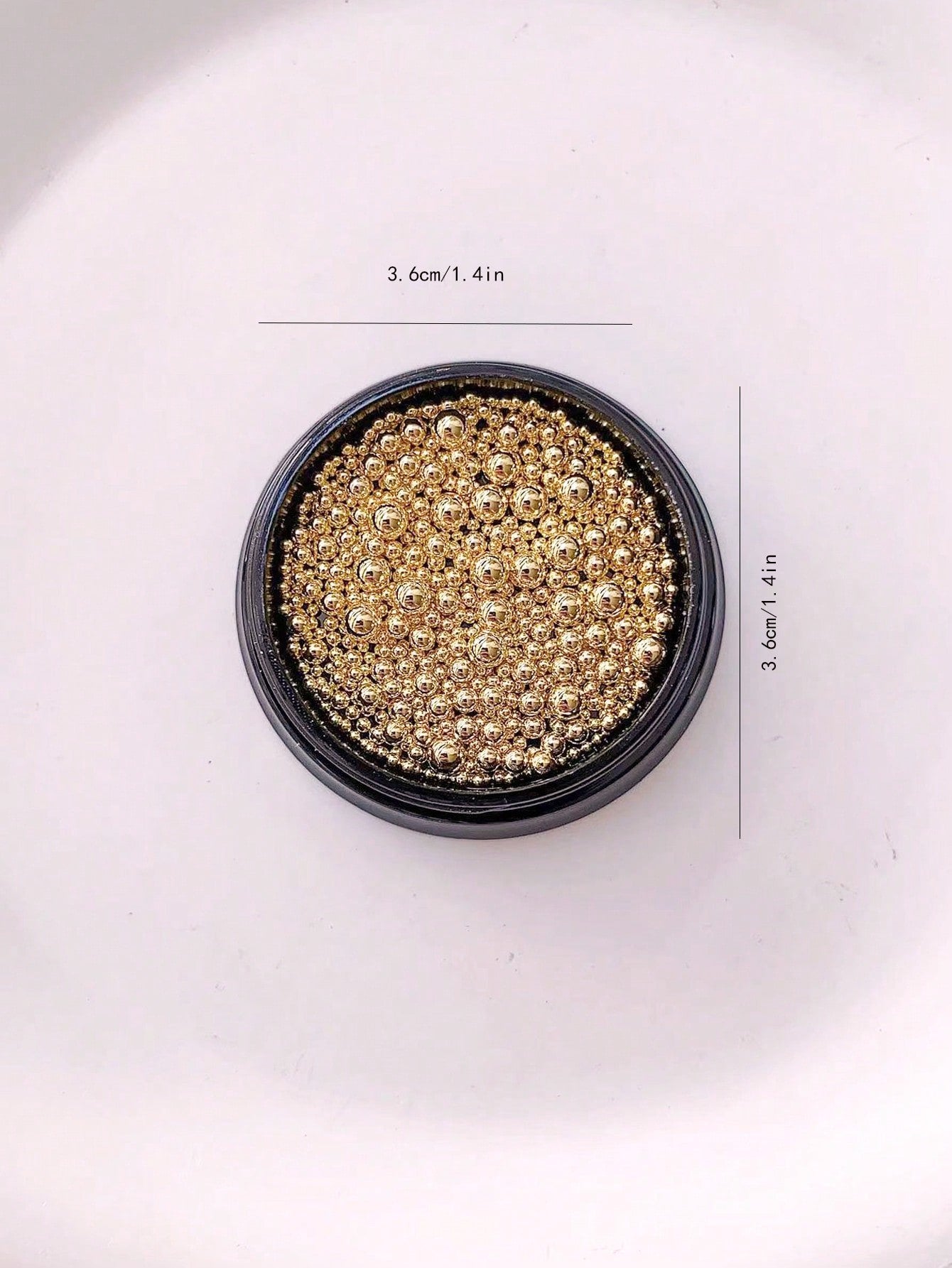 1box 3D Nail Art Rhinestones Caviar Beads