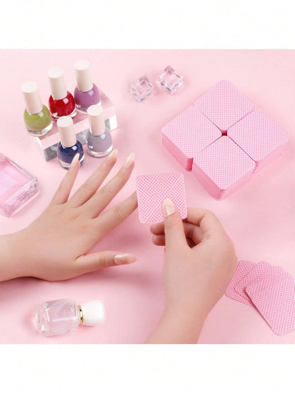 500PCS Lint Free Nail Wipes