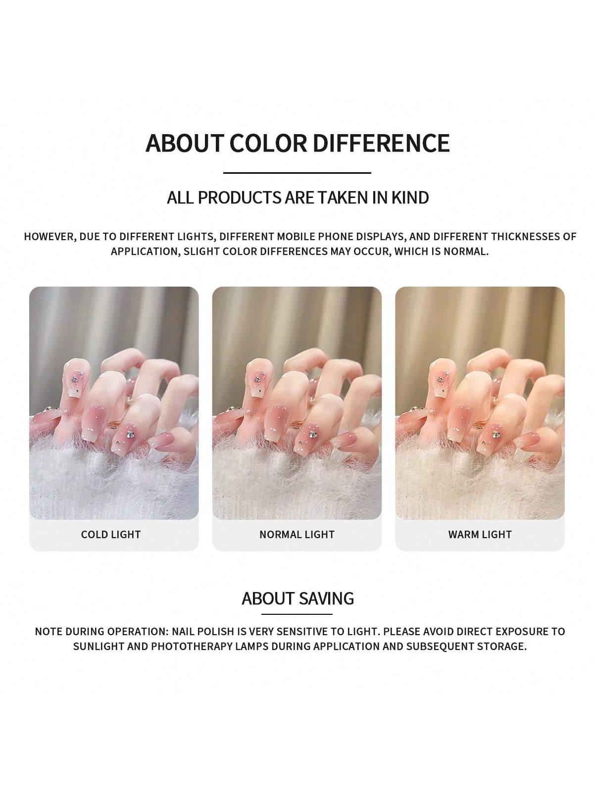 1pc Nude Pink Ice Gel Nail Polish 15ML