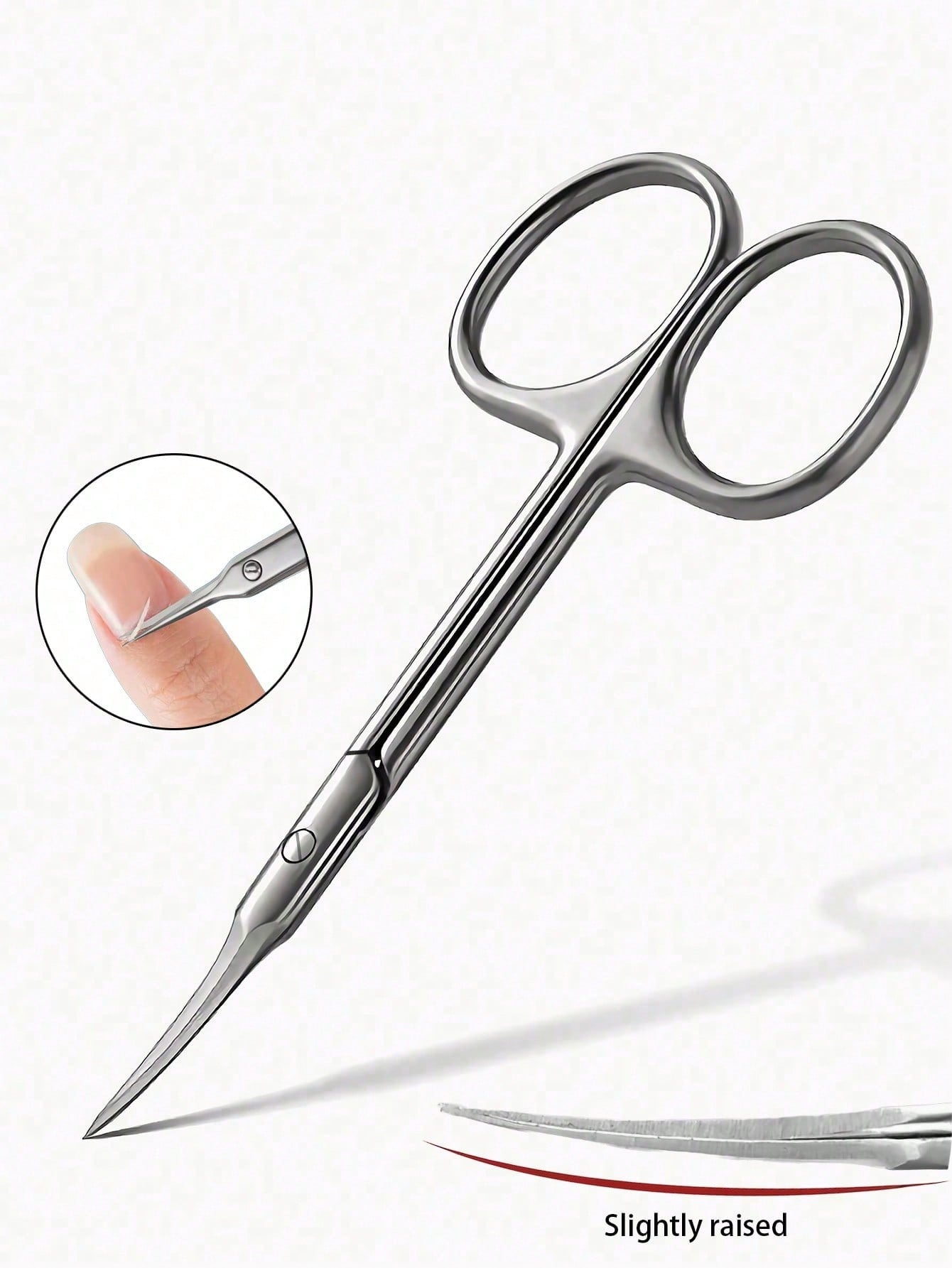 1Pc Extra Fine Cuticle Scissors for Manicure Pedicure