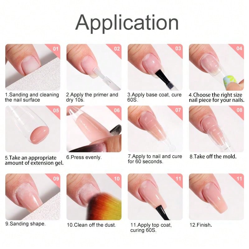 Solid Builder Nail Gel Kit