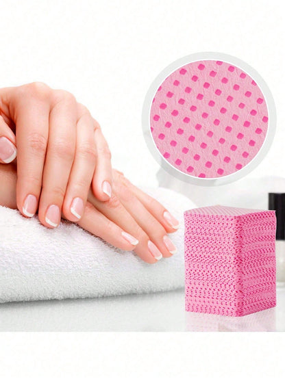 500PCS Lint Free Nail Wipes