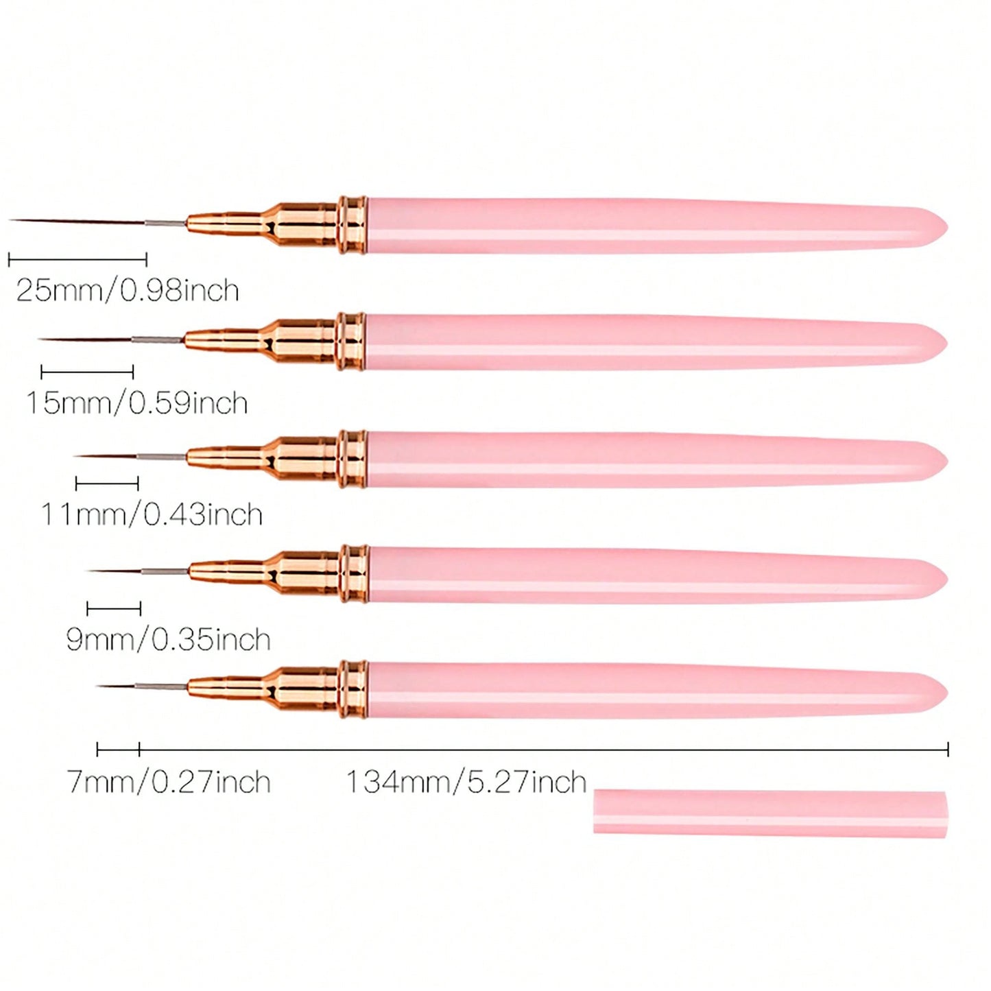 5Pcs Plastic Dotting Pens