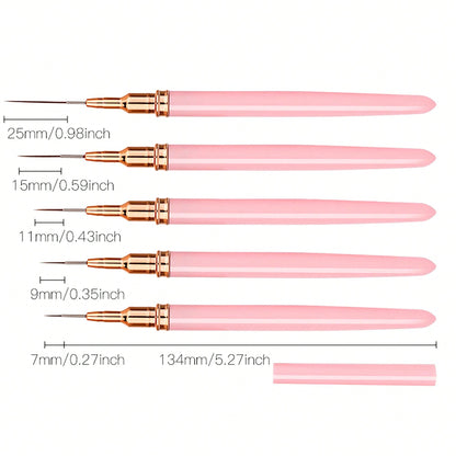 5Pcs Plastic Dotting Pens