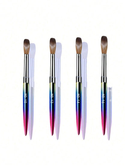 4Pcs Acrylic Nail Brush