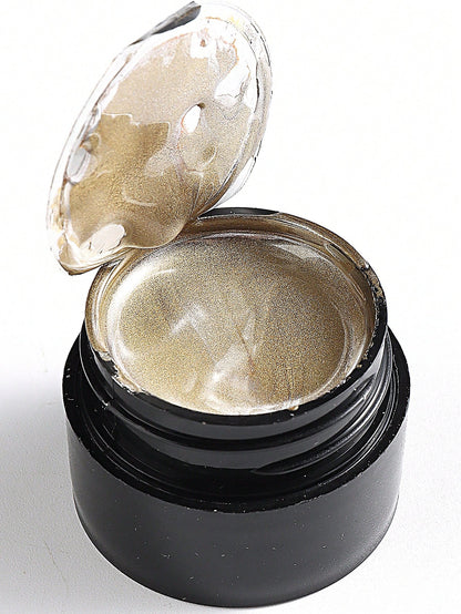 2 Pack 5ML Gold And Silver Metallic Nail Art Gel