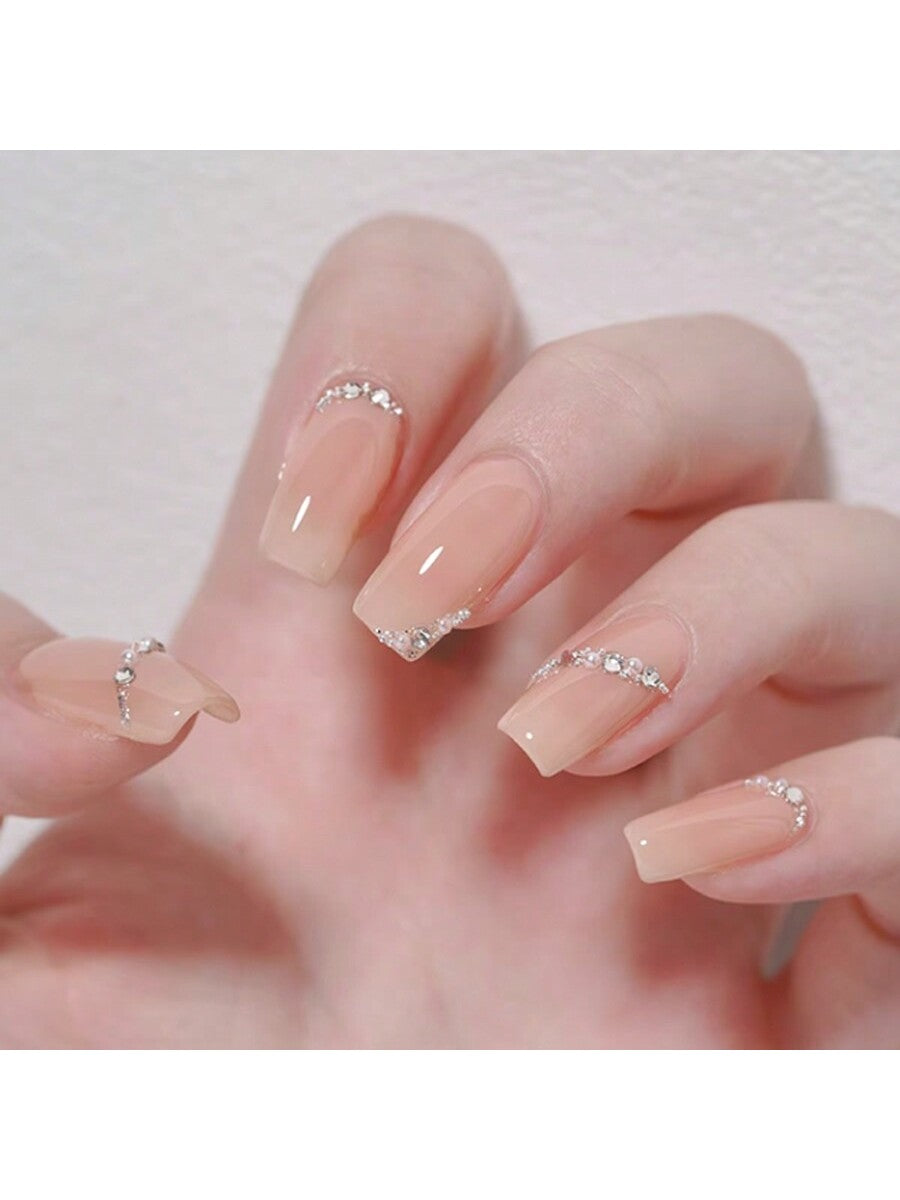 1pc Nude Pink Ice Gel Nail Polish 15ML