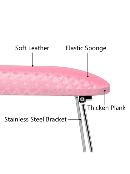 Leather Nail Arm Rest