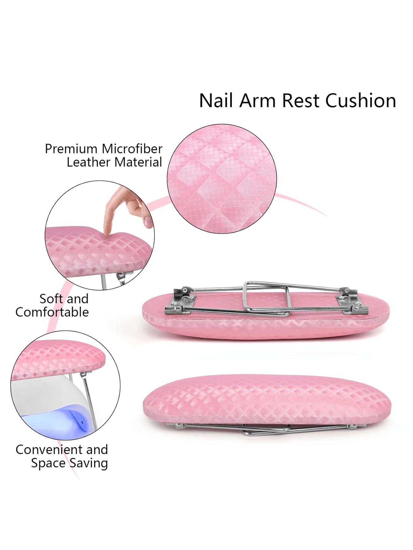 Leather Nail Arm Rest