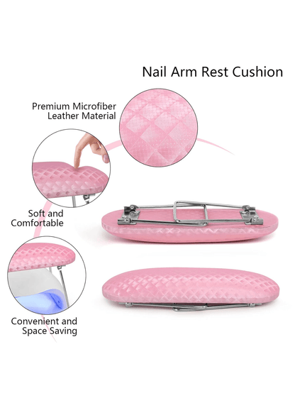 Leather Nail Arm Rest