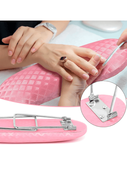 Leather Nail Arm Rest