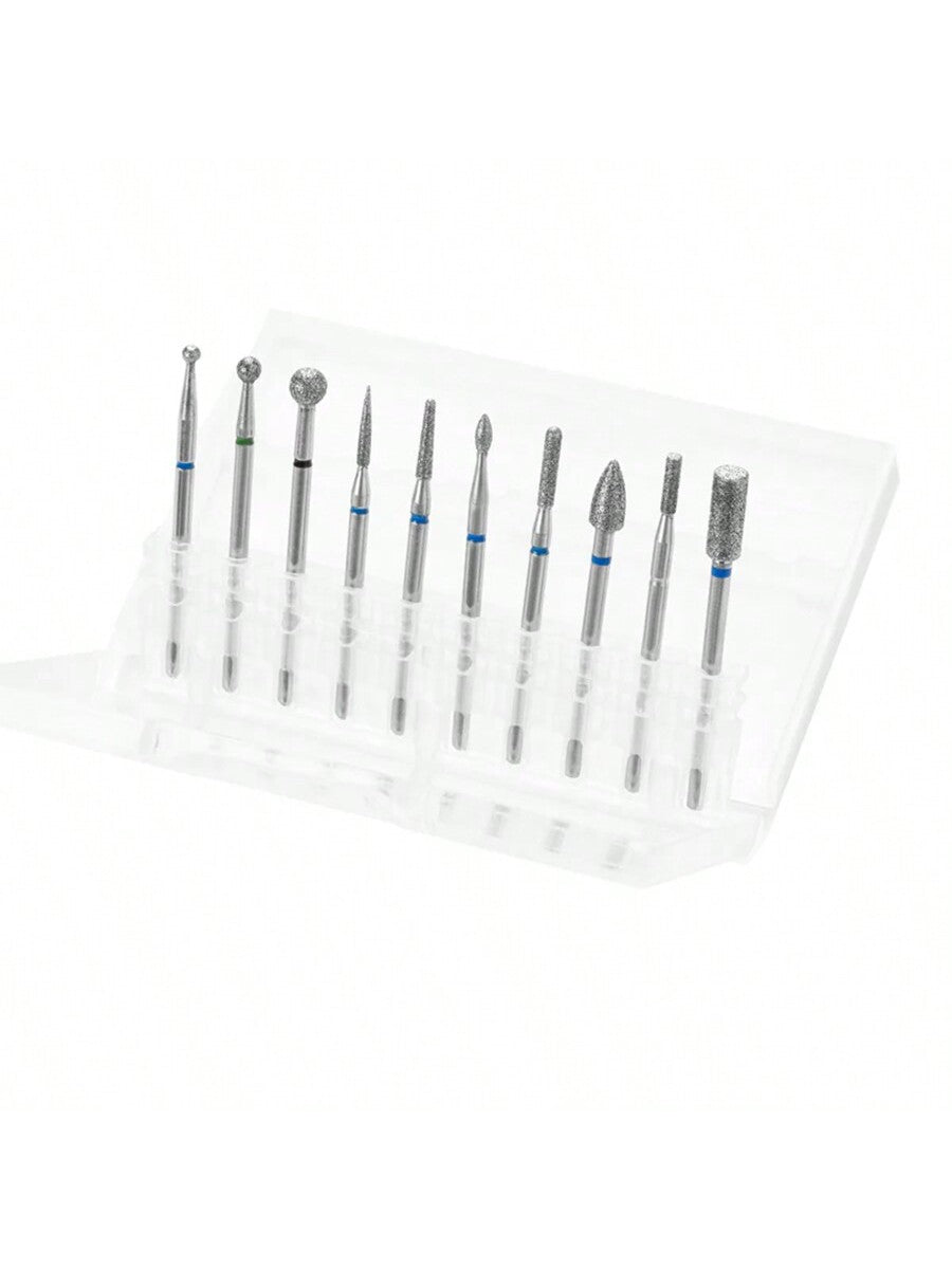 Nail Drill Bits Set, 10pcs