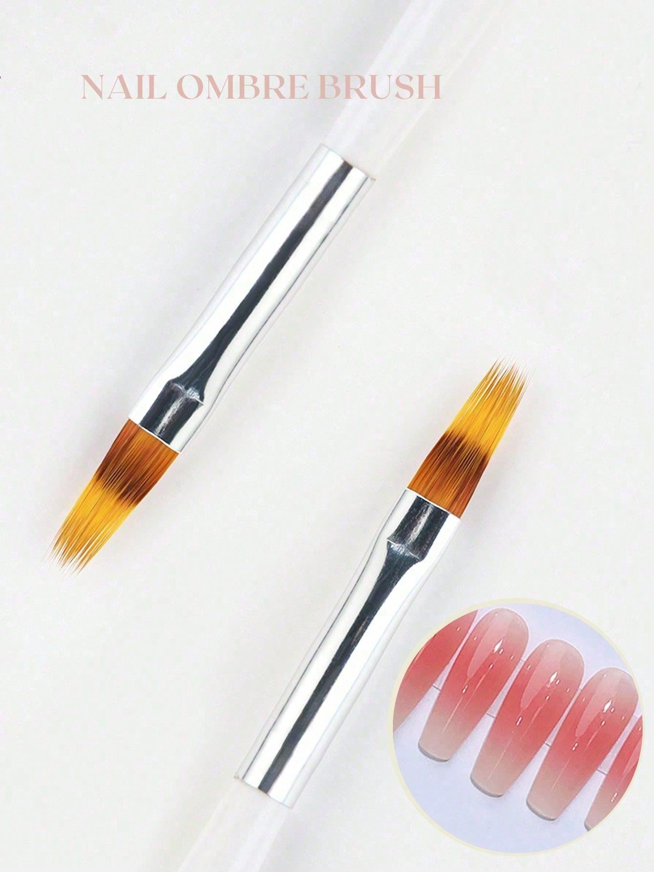 1Pc Ombre Effect Nail Art Brush