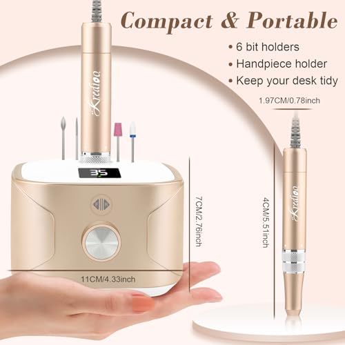Kredioo Electric Professional Nail Drill 35000RPM