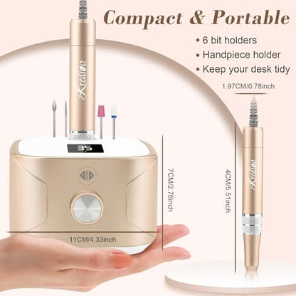 Kredioo Electric Professional Nail Drill 35000RPM