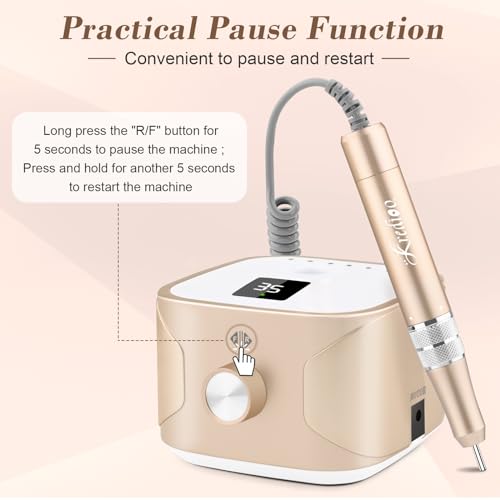 Kredioo Electric Professional Nail Drill 35000RPM