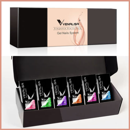 VENALISA Gel Nail Polish Set (12 Colors) (7.5ML)