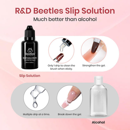 Beetles Poly Nail Gel Kit with UV Kit (6 Colors)