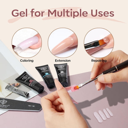 Modelones Poly Nail Gel Set (12 Colors)