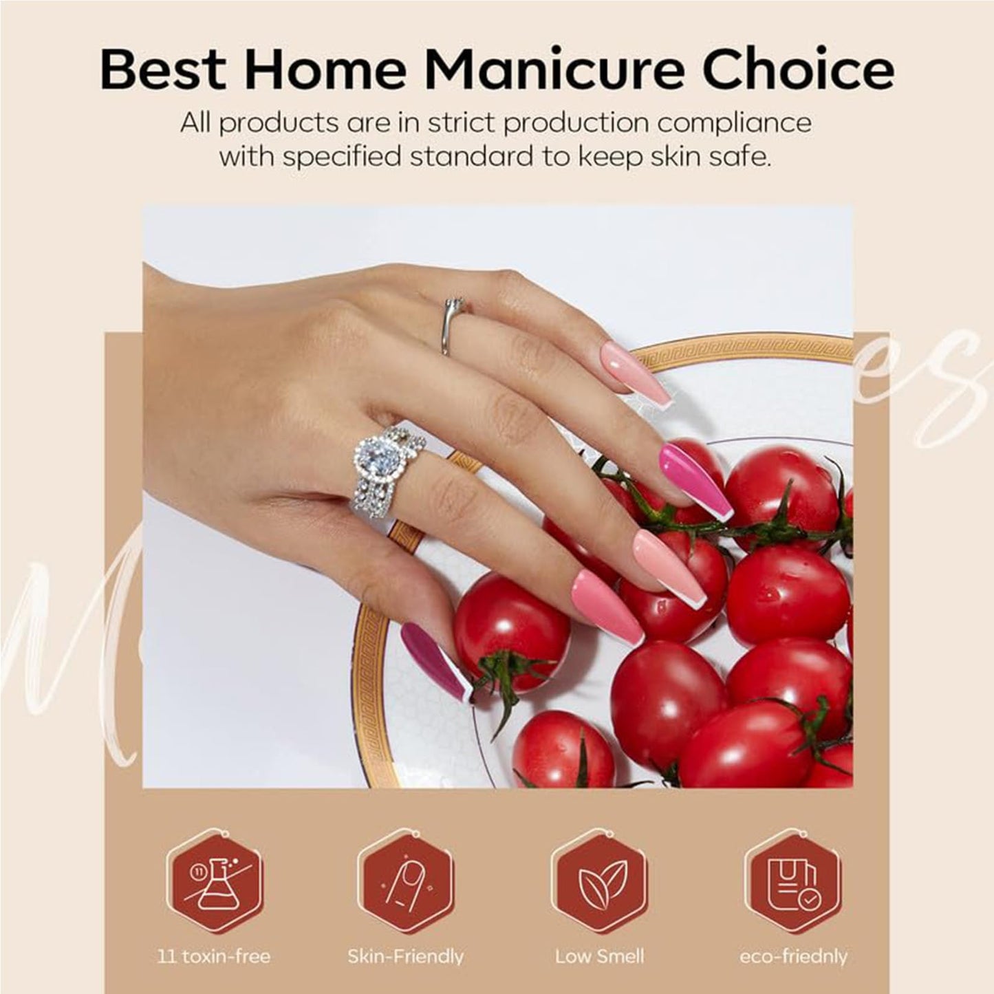 Modelones 40 PCS Gel Nail Polish Set, 36 Colors