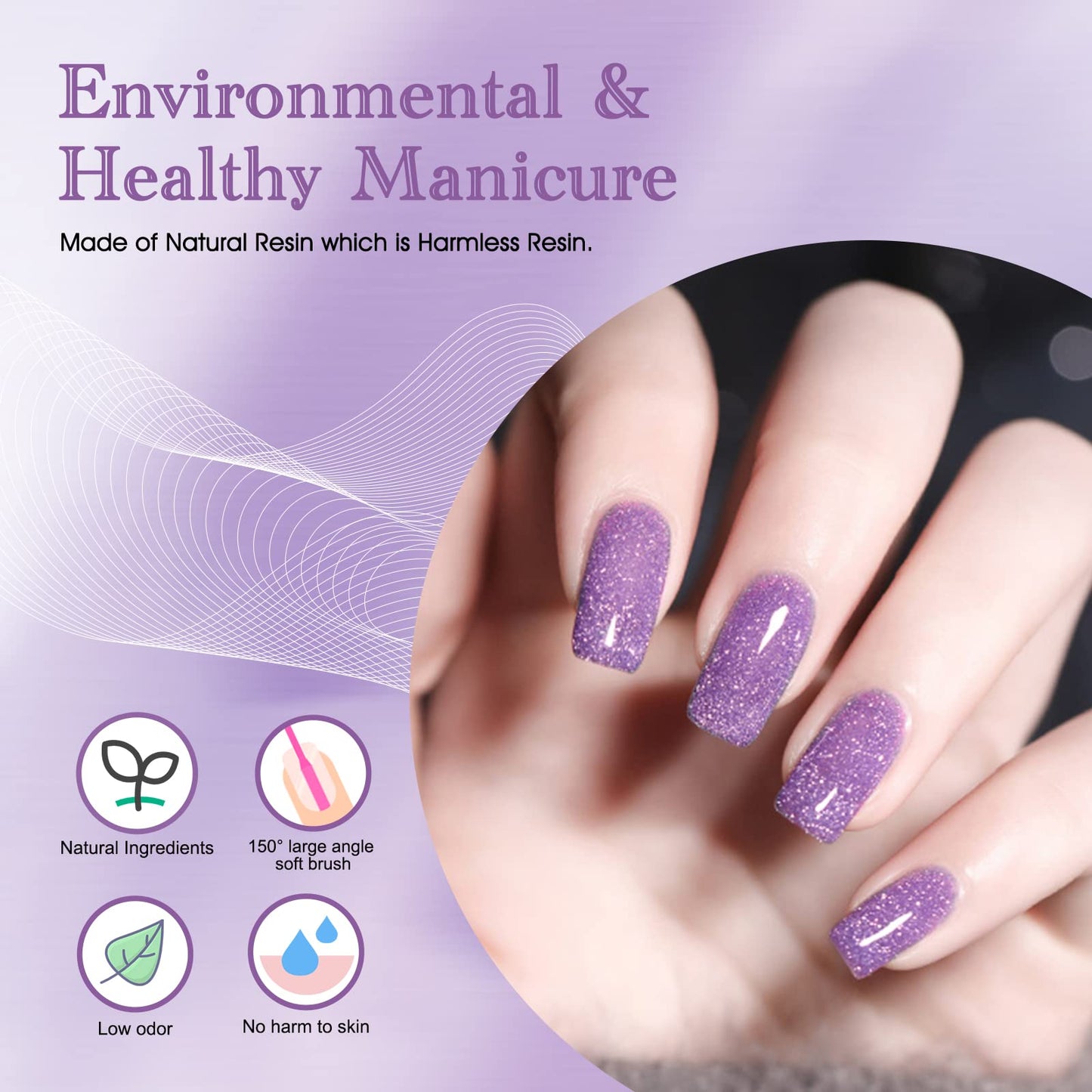 VENALISA Gel Nail Polish Set (12 Colors) (7.5ML)