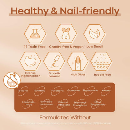 Modelones 20 Colors Gel Nail Polish Kit