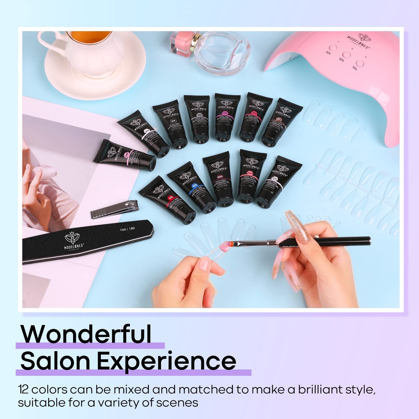 Modelones Poly Gel (12 Colors)