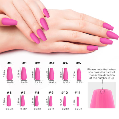 Press On Nails - (576 Pcs)