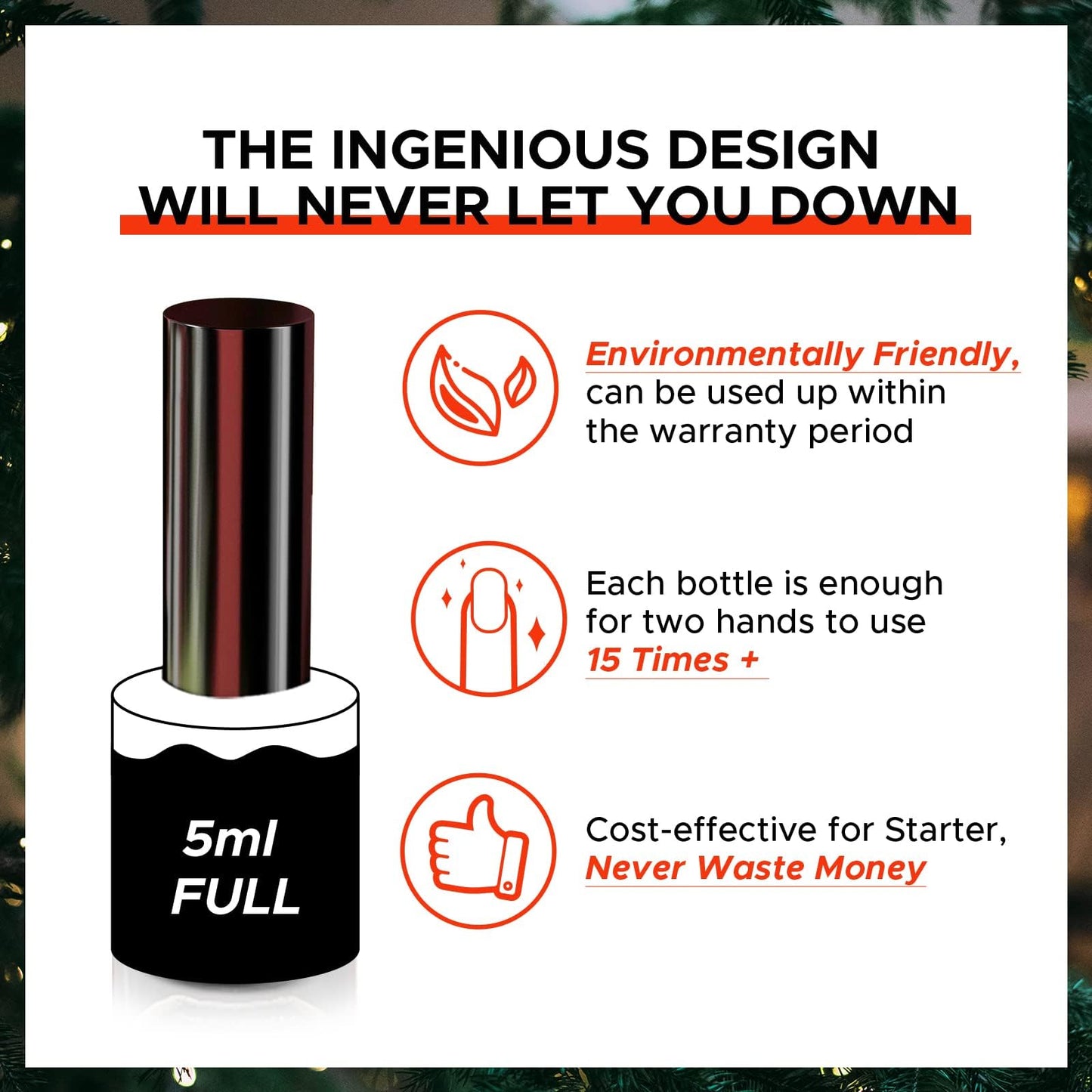 MEFA Gel Nail Polish Kit (23 Pcs)