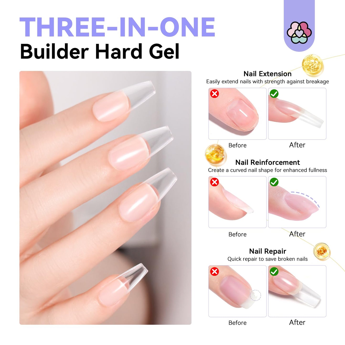 SAVILAND Builder Nail Gel (50g)