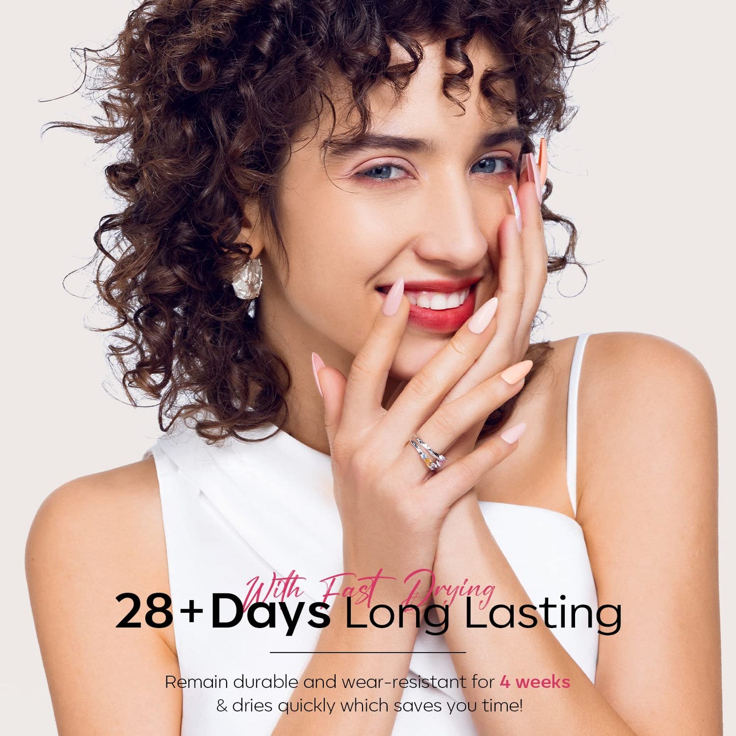 Modelones 24 Pcs Gel Nail Polish Colors Set (20 Colors)