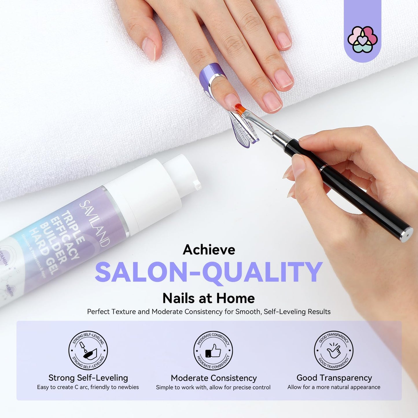 SAVILAND Builder Nail Gel (50g)