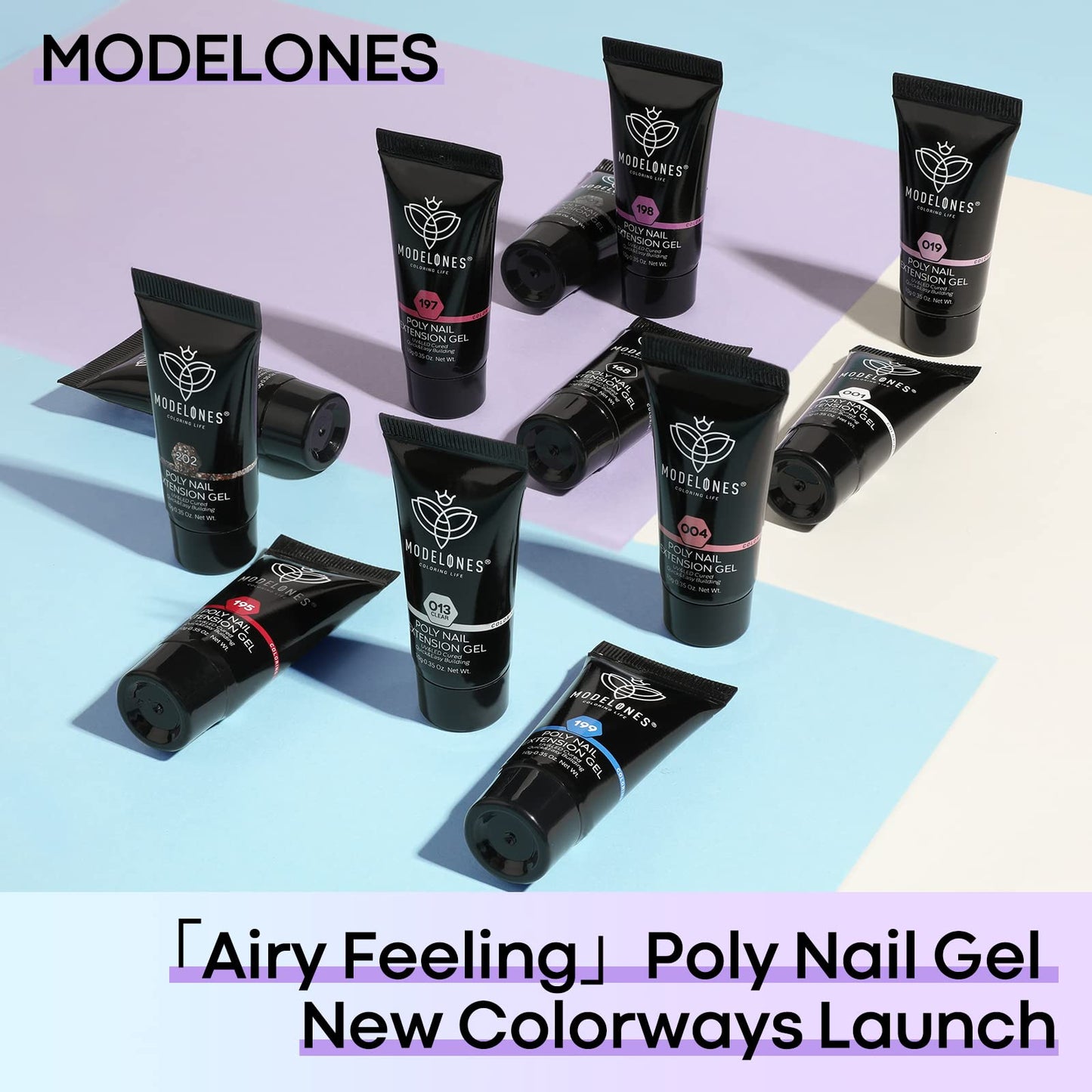 Modelones Poly Gel (12 Colors)