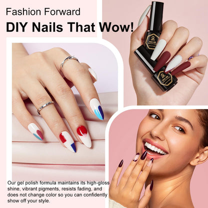 MEFA Gel Nail Polish Kit (23 Pcs)