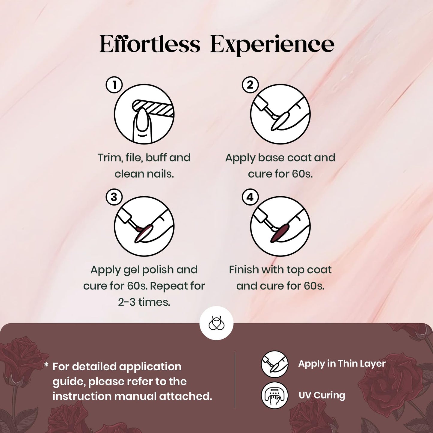 Beetles 23Pcs Gel Nail Polish Kit, (20 Colors)