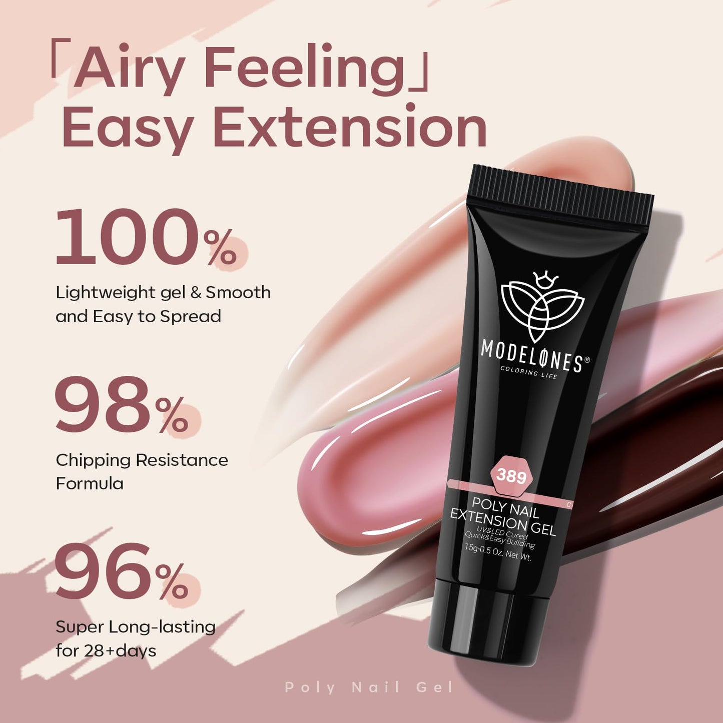 Modelones Poly Nail Gel Set (12 Colors)