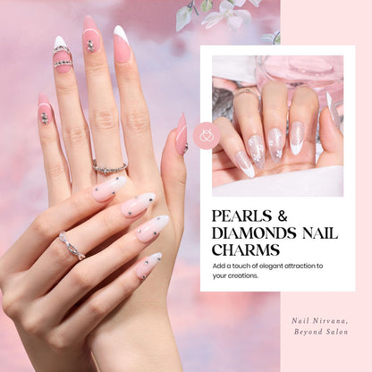 Beetles Pink Nude Gel Nail Polish 23 PCS Set, (20 Colors)