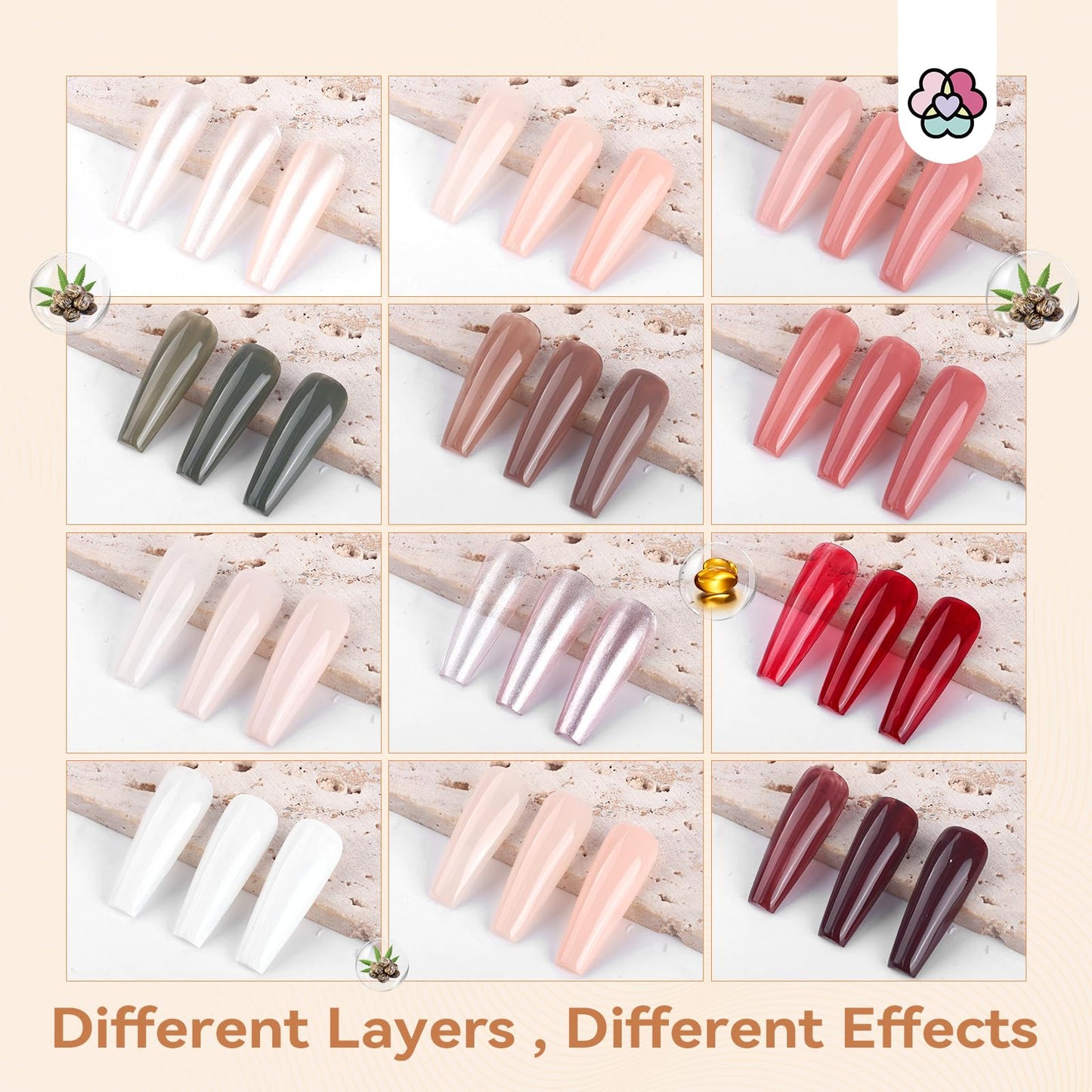 SAVILAND Nail Polish (12 Colors)