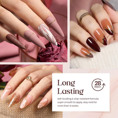 Beetles 23Pcs Gel Nail Polish Kit, (20 Colors)