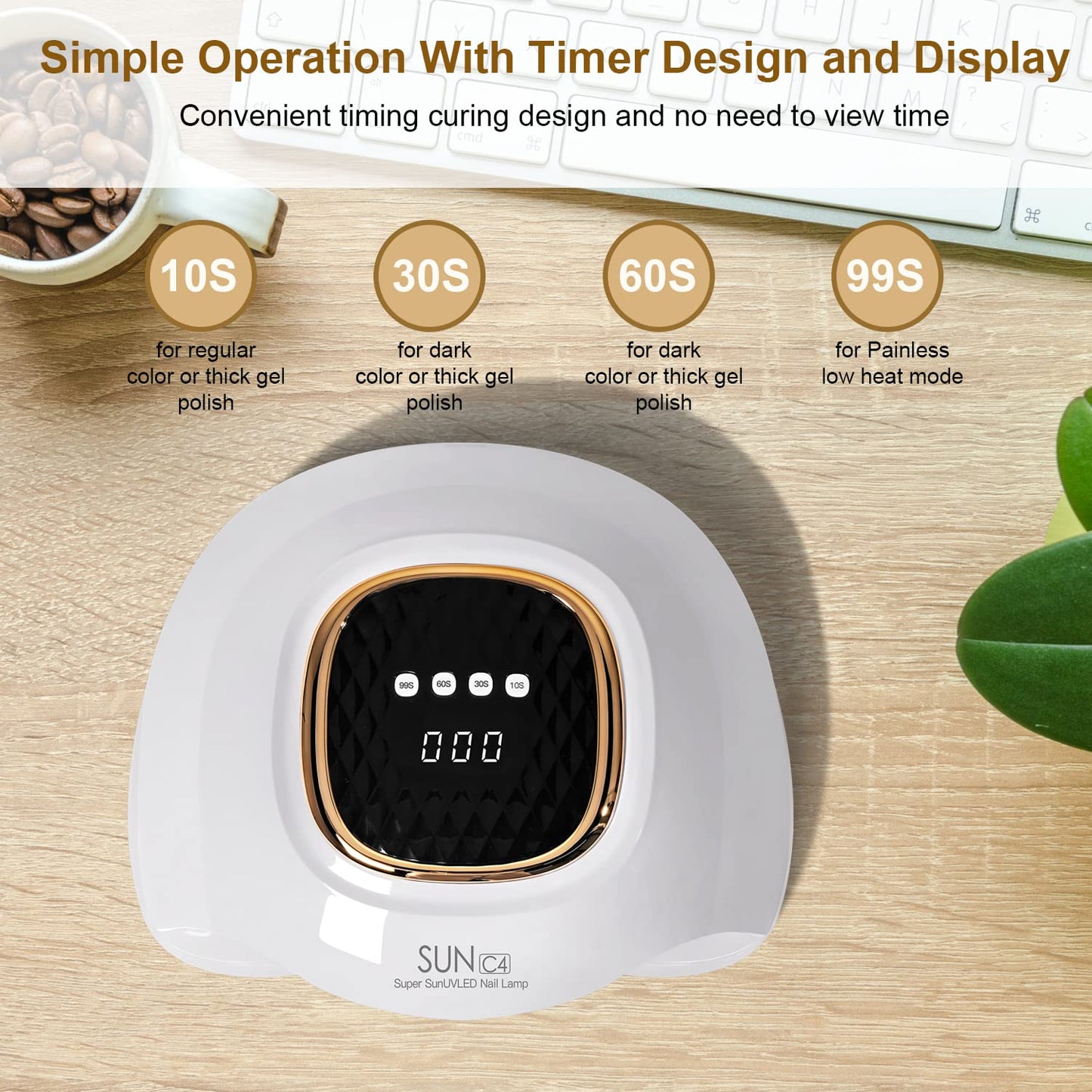 UV LED Nail Lamp (288W)