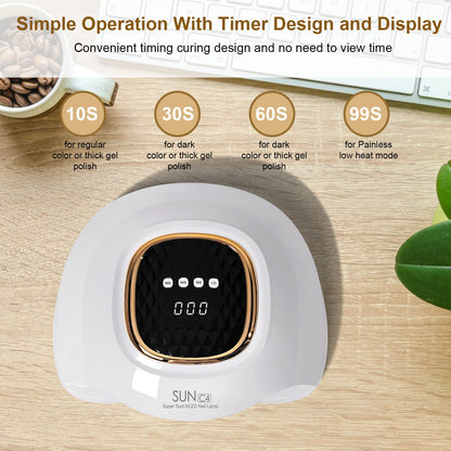 UV LED Nail Lamp (288W)