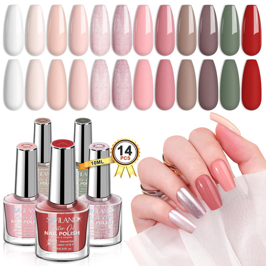 SAVILAND Nail Polish (12 Colors)